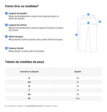 Calça Legging Modeladora - Preta