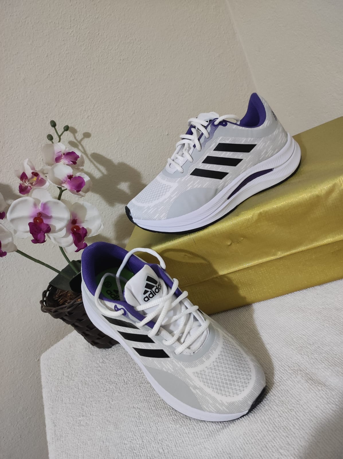 Tênis Adidas Esportivo Cinza